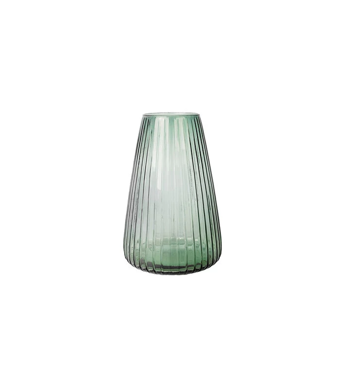 DIM Vaas Stripe Large Licht Groen 3 DIM Vaas Stripe Large Licht Groen
