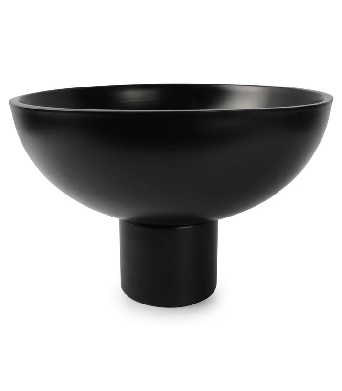 Sierschaal 32xH21cm Zwart Globe 3 Sierschaal 32xH21cm Zwart Globe