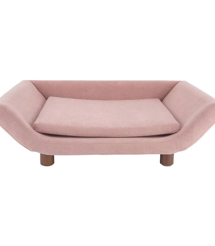 Leitmotiv Hondenmand Explicit - Suede Look Roze - 72,5x53x21cm 4 Leitmotiv Hondenmand Explicit - Suede Look Roze - 72,5x53x21cm - Afbeelding 2