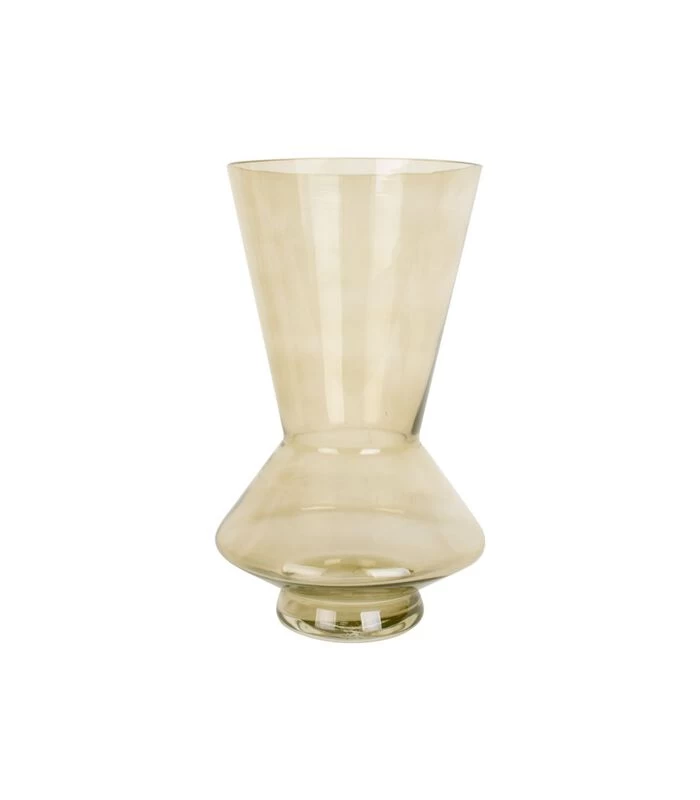 PRESENT TIME Vaas Glow - Large - Glas Mosgroen - Ø17x28cm 3 PRESENT TIME Vaas Glow - Large - Glas Mosgroen - Ø17x28cm