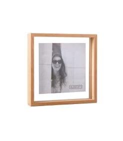 SQUARE FLOATING Box 25 X 25 Licht Hout