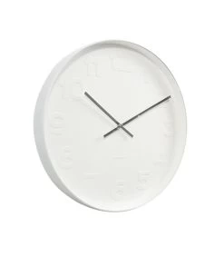 Karlsson Wandklok Mr. White Numbers - Witte Behuizing - Ø37,5cm -Professionele winkel voor decoratieve artikelen b1d3191094eb4e628c835db65425862b