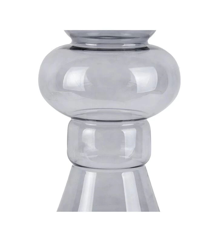 PRESENT TIME Vaas Morgana - Glas Donker Grijs - Large - 18x50cm 7 PRESENT TIME Vaas Morgana - Glas Donker Grijs - Large - 18x50cm - Afbeelding 5