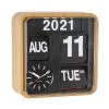 Karlsson Wandklok Mini Flip - Bamboe Behuizing - 24x24x10cm 2 Karlsson Wandklok Mini Flip - Bamboe Behuizing - 24x24x10cm -Professionele winkel voor decoratieve artikelen b38bff18600a45e5be74e9a003239871