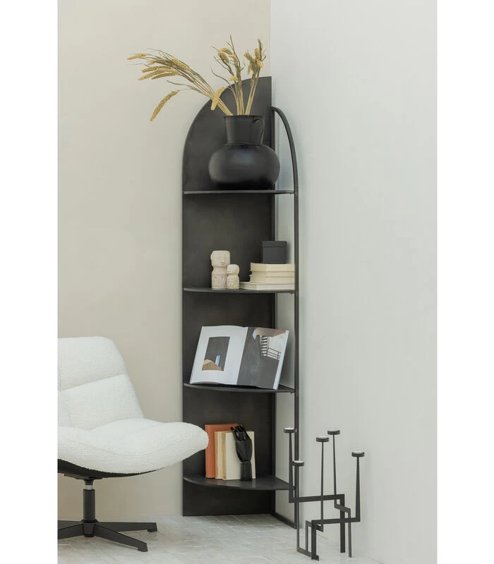 Dash Kandelaar - Metaal - Zwart - 51x30x30 5 Dash Kandelaar - Metaal - Zwart - 51x30x30 - Afbeelding 3