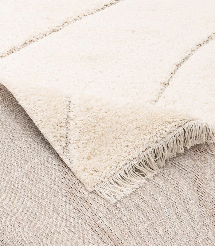 Vloerkleed Voor Binnen En Buiten Shaggy Sylt Golven 7 Vloerkleed Voor Binnen En Buiten Shaggy Sylt Golven - Afbeelding 5