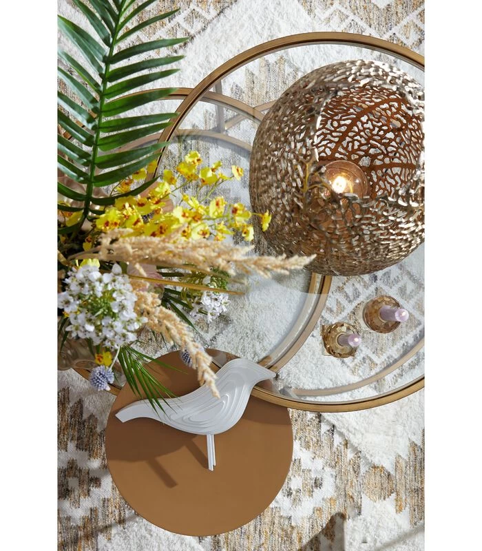 PRESENT TIME Ornament Silouette Bird - Wit - 26x9x21,5cm 4 PRESENT TIME Ornament Silouette Bird - Wit - 26x9x21,5cm - Afbeelding 2