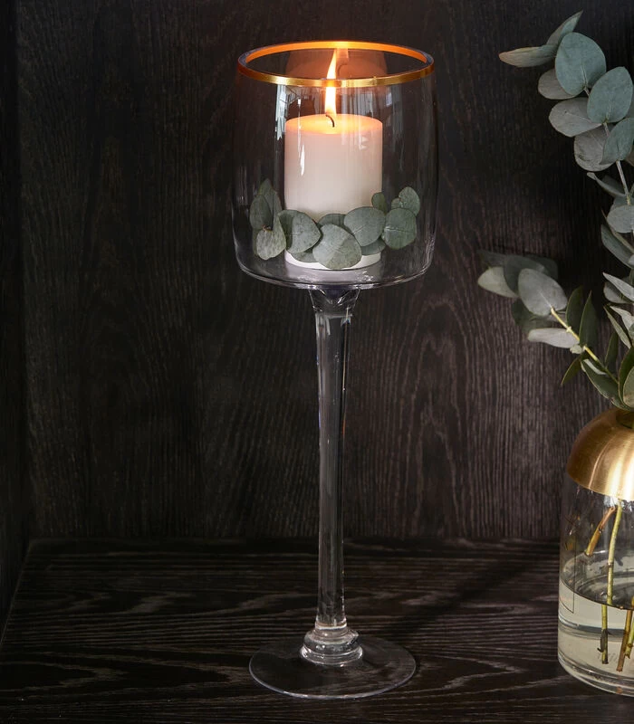 Windlicht RM Coral Bells Transparant - Maat M 4 Windlicht RM Coral Bells Transparant - Maat M - Afbeelding 2