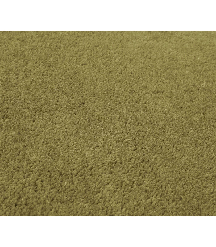 Leitmotiv Vloerkleed Organic Round - Mosgroen - 145x130cm 5 Leitmotiv Vloerkleed Organic Round - Mosgroen - 145x130cm - Afbeelding 3