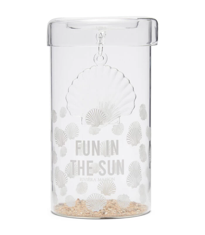 Kaarsenhouder Glas, Hervulbaar Schelp - Fun In The Sun - Transparant 3 Kaarsenhouder Glas, Hervulbaar Schelp - Fun In The Sun - Transparant