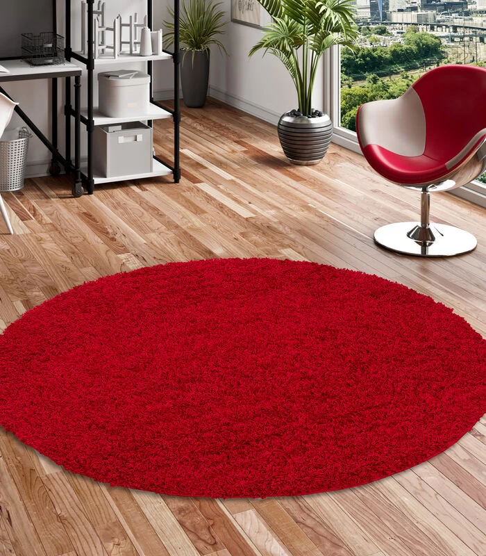 Vloerkleed Langpolig Aloha Rond 4 Vloerkleed Langpolig Aloha Rond - Afbeelding 2