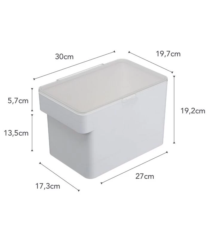 Yamazaki Pet Food Container - Tower - White 7 Yamazaki Pet Food Container - Tower - White - Afbeelding 5