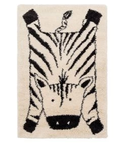 Kindertapijt Shaggy Zebra