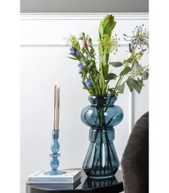 PRESENT TIME Vaas Morgana - Glas Donker Blauw - Medium - 18x35cm 9 PRESENT TIME Vaas Morgana - Glas Donker Blauw - Medium - 18x35cm -Professionele winkel voor decoratieve artikelen c8f39703feb240ff832e94fd1fca4400