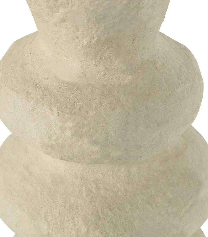 BePureHome Milos Kandelaar - Papier Mache - Natural - 35x14x14 5 BePureHome Milos Kandelaar - Papier Mache - Natural - 35x14x14 - Afbeelding 3