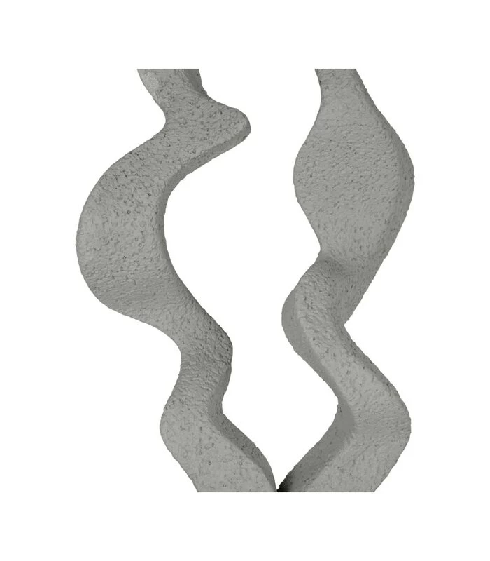 PRESENT TIME Ornament Abstract Art Wave -Warm Grijs - 23x14,5x40cm 6 PRESENT TIME Ornament Abstract Art Wave -Warm Grijs - 23x14,5x40cm - Afbeelding 4