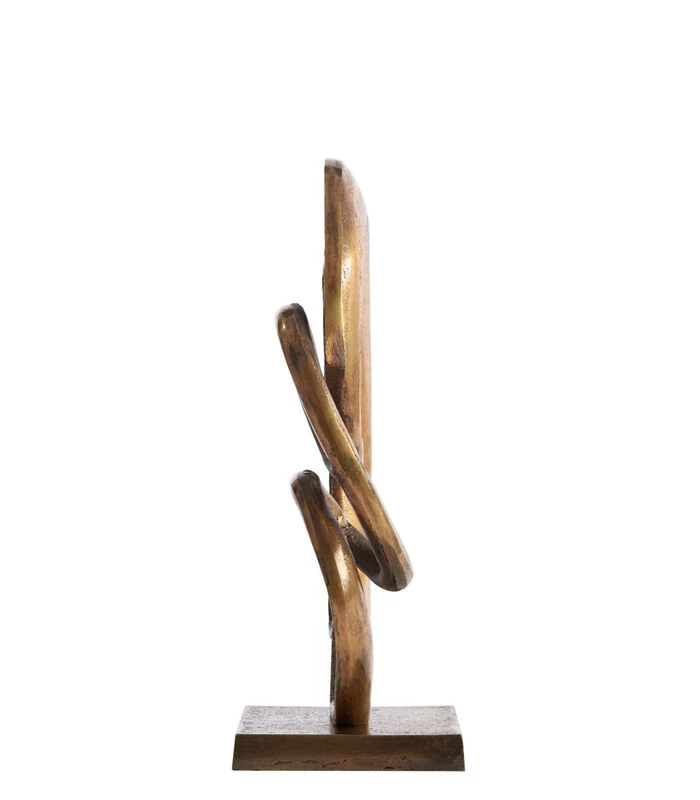 Ornament Eddy - Antiek Brons - 20x20x34cm 5 Ornament Eddy - Antiek Brons - 20x20x34cm - Afbeelding 3