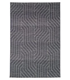 Ritme Vloerkleed Marineblauw