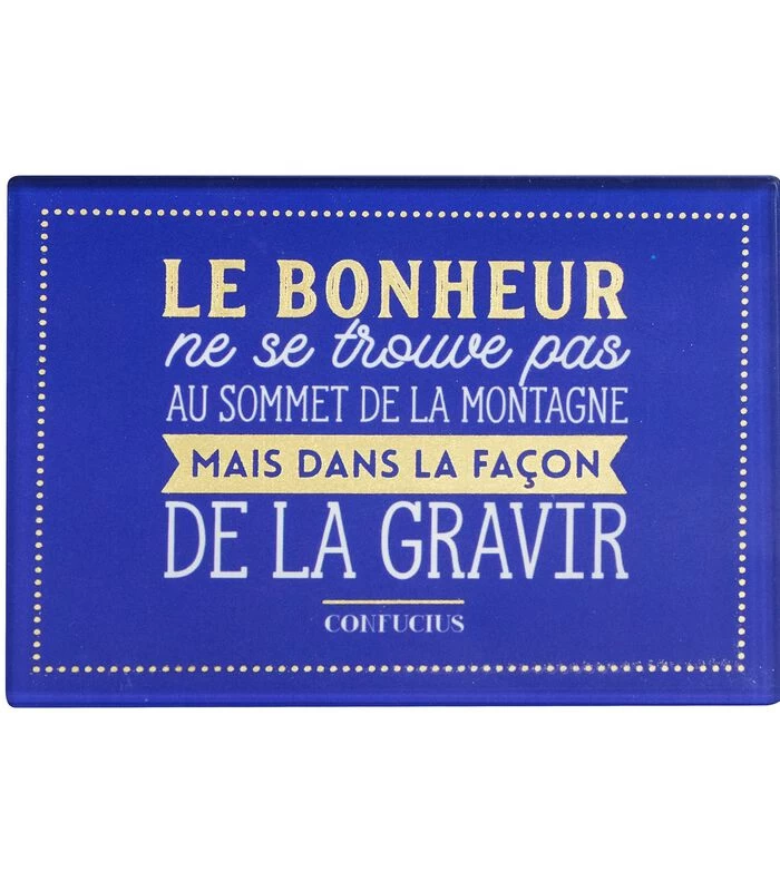 Leitmotiv - Glazen Magneet - Geluk 4 Leitmotiv - Glazen Magneet - Geluk - Afbeelding 2