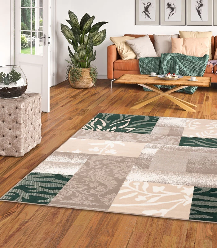 Vloerkleed Designer Samba Modern Ruit 4 Vloerkleed Designer Samba Modern Ruit - Afbeelding 2