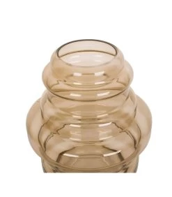 PRESENT TIME Vaas Distinct - Glas Zandbruin - Ø20x25cm -Professionele winkel voor decoratieve artikelen d296f1fb700941cbaeb2ebd126578f44