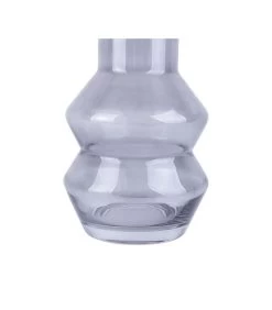 PRESENT TIME Vaas Blush - Glas Donker Grijs - Large - 13x30cm -Professionele winkel voor decoratieve artikelen d8b41cb40282433a907ac34b25c2f349