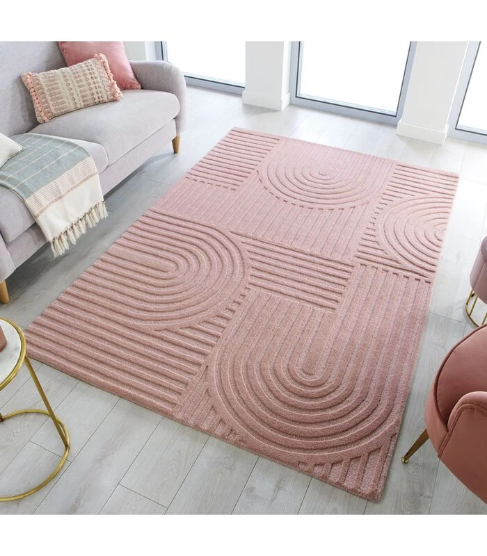 Zuiver Wol Woonkamertapijt 4 Zuiver Wol Woonkamertapijt - Afbeelding 2