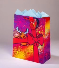 Geschenkentas L 26 X H 32,5 X P 12,5 Cmrenne De Noel