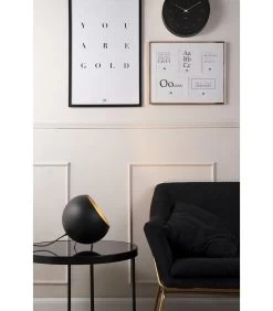 Karlsson Wandklok Butterfly Hands - Zwart - Large - Ø37,5cm -Professionele winkel voor decoratieve artikelen dee0c5d66a8f46beba233596c7820d50