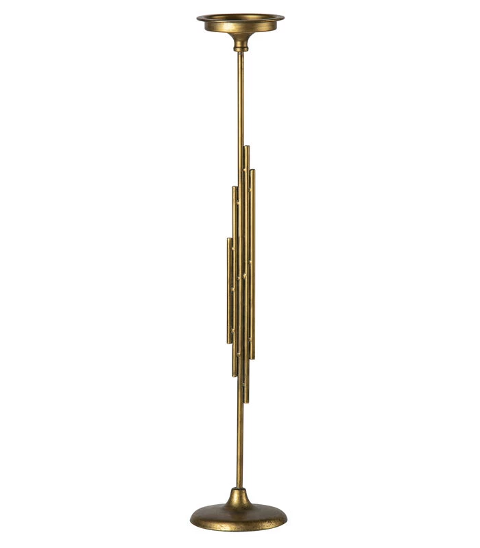BePureHome Luminary Kandelaar - Metaal - Antique Brass - 75x15x15 3 BePureHome Luminary Kandelaar - Metaal - Antique Brass - 75x15x15