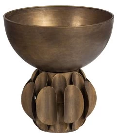BePureHome Tub Schaal - Metaal - Antique Brass - 31x30x30
