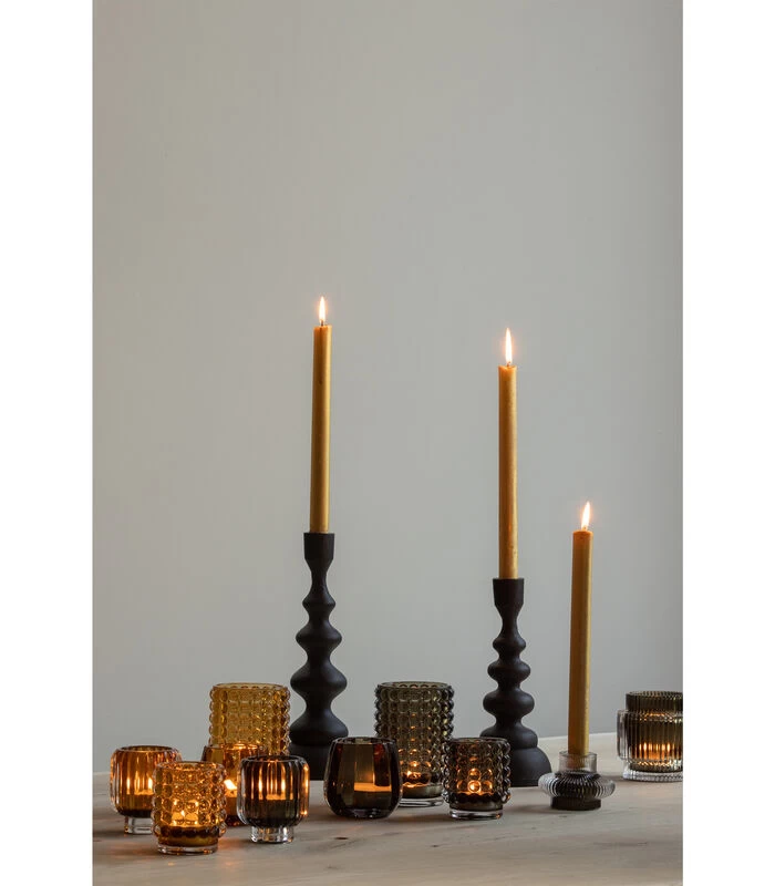 BePureHome Twisted Kandelaar - Metaal - Brons - 28x10x10 4 BePureHome Twisted Kandelaar - Metaal - Brons - 28x10x10 - Afbeelding 2