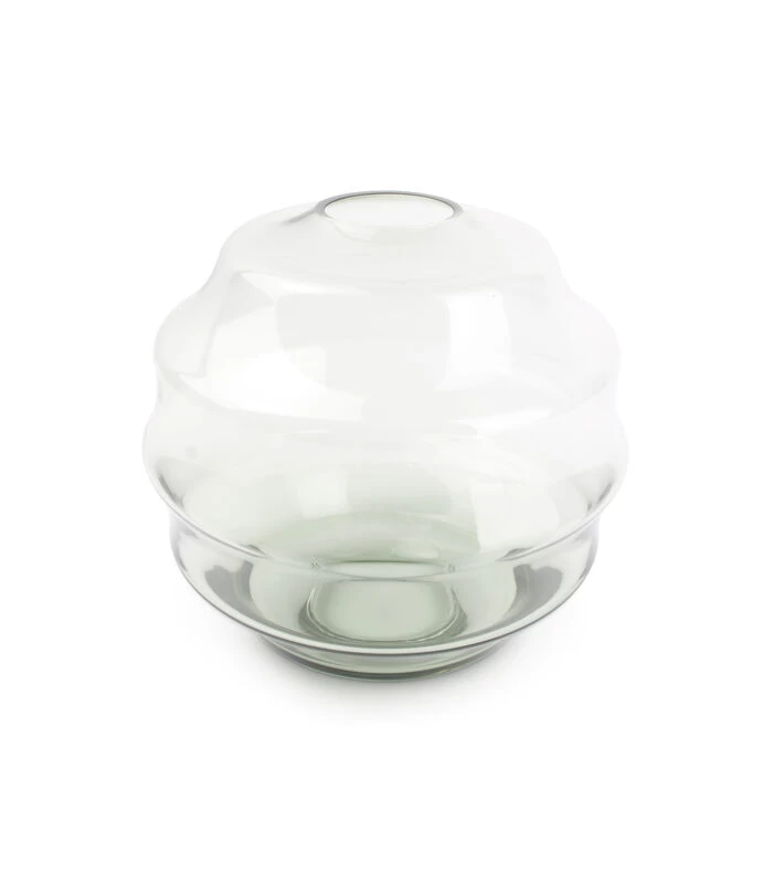 Vaas 20,5xH19,5cm Groen Bloom 3 Vaas 20,5xH19,5cm Groen Bloom