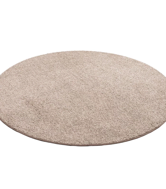 Vloerkleed Hoogpolig Velours Mona Rond 6 Vloerkleed Hoogpolig Velours Mona Rond - Afbeelding 4