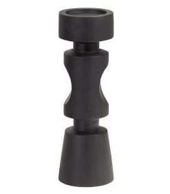 Midi Kandelaar - Mangohout - Zwart - 36x12x12 11 Midi Kandelaar - Mangohout - Zwart - 36x12x12 -Professionele winkel voor decoratieve artikelen e8074ed4053940fda7b234a1ac97269c