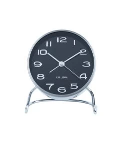Karlsson Wekker Classical Numbers - Zwart - Ø9,5x11cm -Professionele winkel voor decoratieve artikelen e855caa1ceb24d199bba40e111837ad1