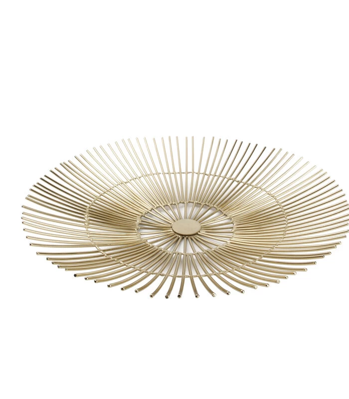 Draadmand 30xH4cm Goud Iris 3 Draadmand 30xH4cm Goud Iris