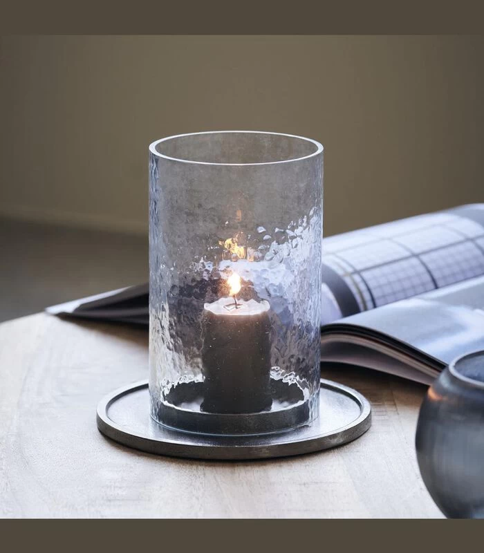 House Doctor Kaarsenhouder - Cylo - Antiek Zink 4 House Doctor Kaarsenhouder - Cylo - Antiek Zink - Afbeelding 2