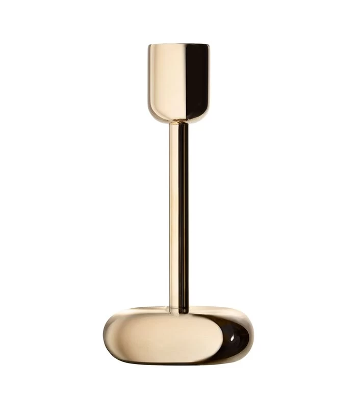 Iittala Nappula Kandelaar 183mm Messing 3 Iittala Nappula Kandelaar 183mm Messing