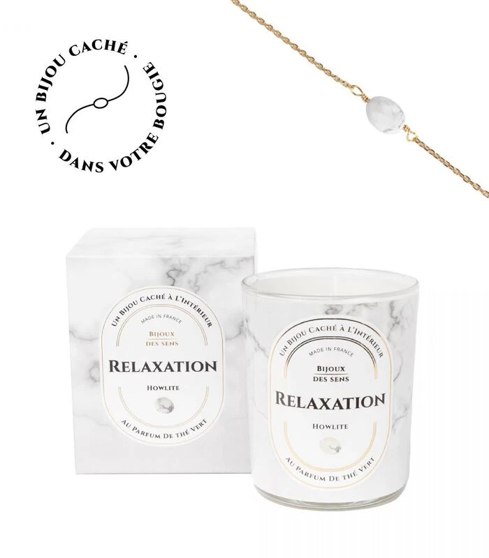 Geurkaars Groene Thee Met Gouden Messing Armband 4 Geurkaars Groene Thee Met Gouden Messing Armband - Afbeelding 2