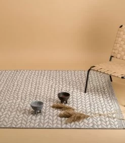 Leaves Vloerkleed Grijs 8 Leaves Vloerkleed Grijs -Professionele winkel voor decoratieve artikelen f06b4c76322b4218bef677385d2f3ad3