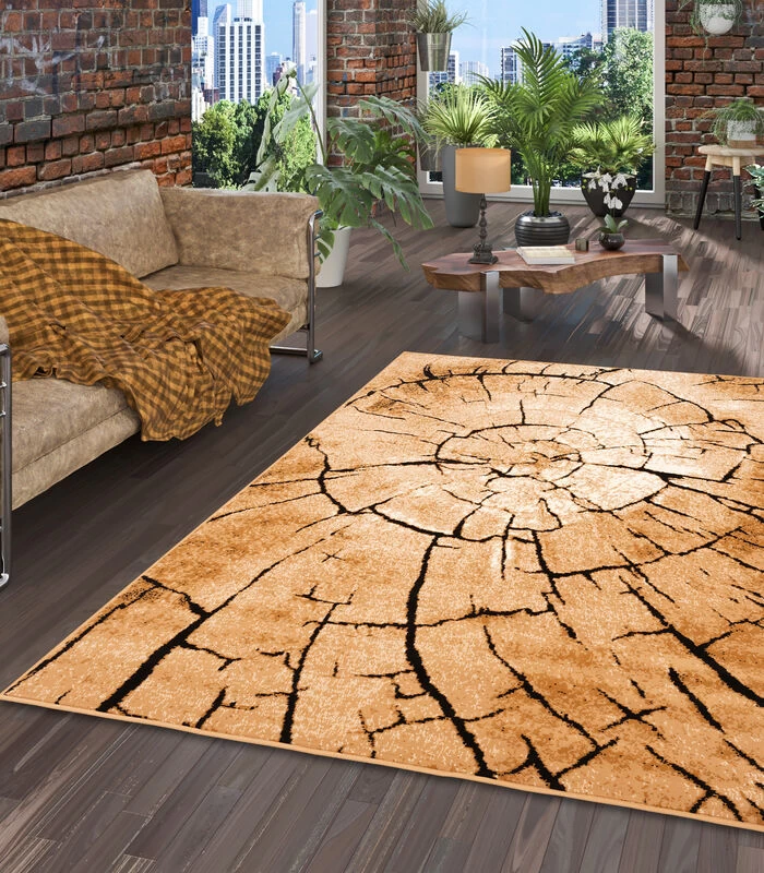 Vloerkleed Designer Samba Modern Natuur 4 Vloerkleed Designer Samba Modern Natuur - Afbeelding 2