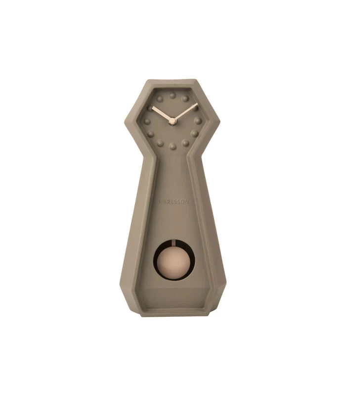 Karlsson Tafelklok Genuine - Mosgroen - 34x9,4x16cm 3 Karlsson Tafelklok Genuine - Mosgroen - 34x9,4x16cm