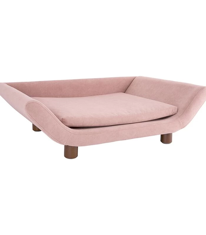Leitmotiv Hondenmand Explicit - Suede Look Roze - 72,5x53x21cm 3 Leitmotiv Hondenmand Explicit - Suede Look Roze - 72,5x53x21cm