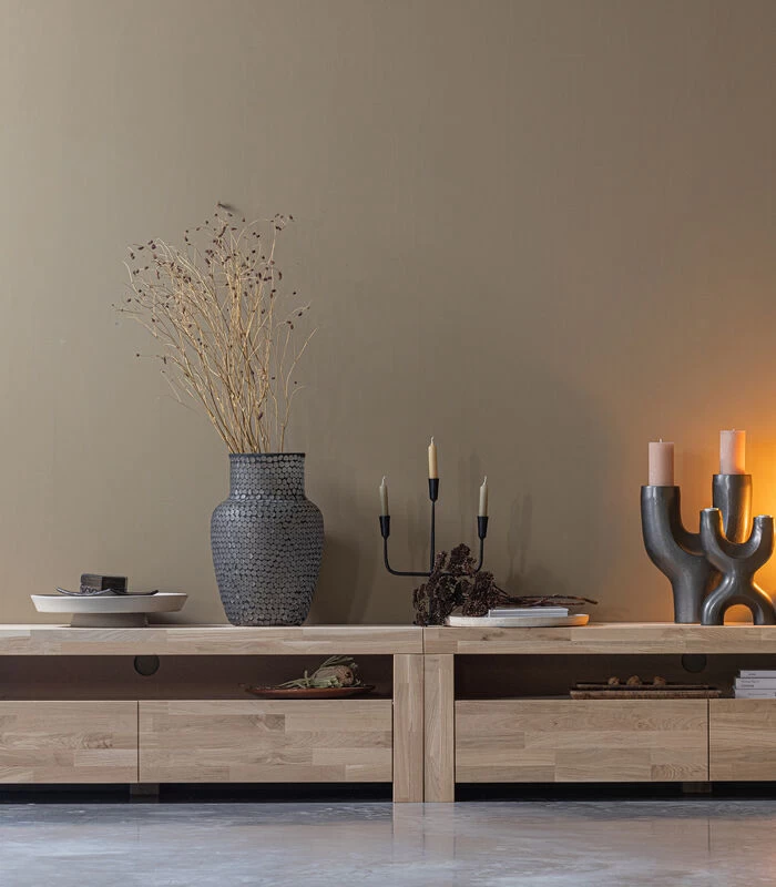 Exclusive Sean Kandelaar 3 - Metaal - Zwart - 40x29x10 4 Exclusive Sean Kandelaar 3 - Metaal - Zwart - 40x29x10 - Afbeelding 2