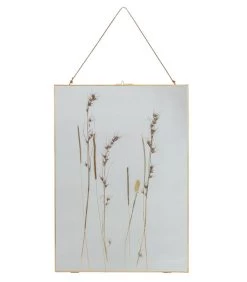 BePureHome Pressed Fotolijst Met Droogbloemen - Metaal - 70x50x1
