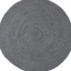 WOOOD Ross Vloerkleed - Jute - Asfalt - 1x150x150 2 WOOOD Ross Vloerkleed - Jute - Asfalt - 1x150x150 -Professionele winkel voor decoratieve artikelen fd1ab623342d48a2b0a51fc288f7b5d0