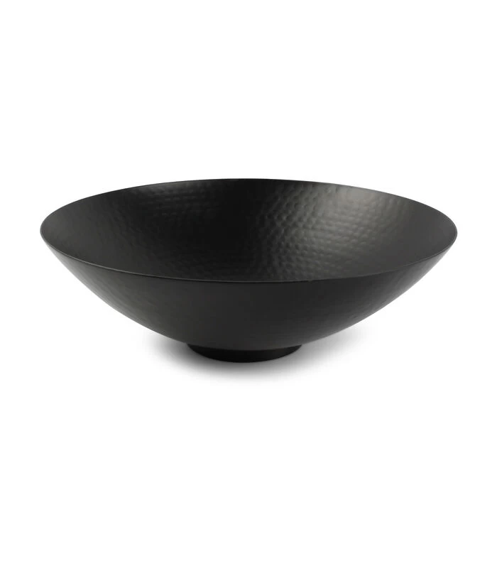 Sierschaal 34xH11cm Zwart Globe 4 Sierschaal 34xH11cm Zwart Globe - Afbeelding 2